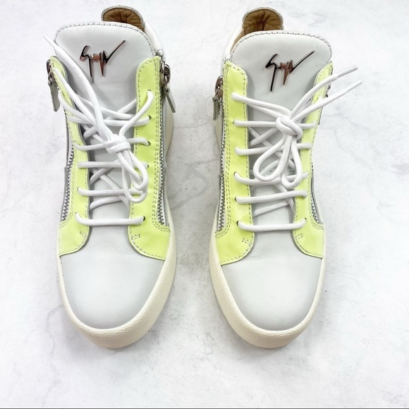 [Giuseppe Zanotti] Mid-Top Lace-Up Platform Sneakers - Picture 4 of 7